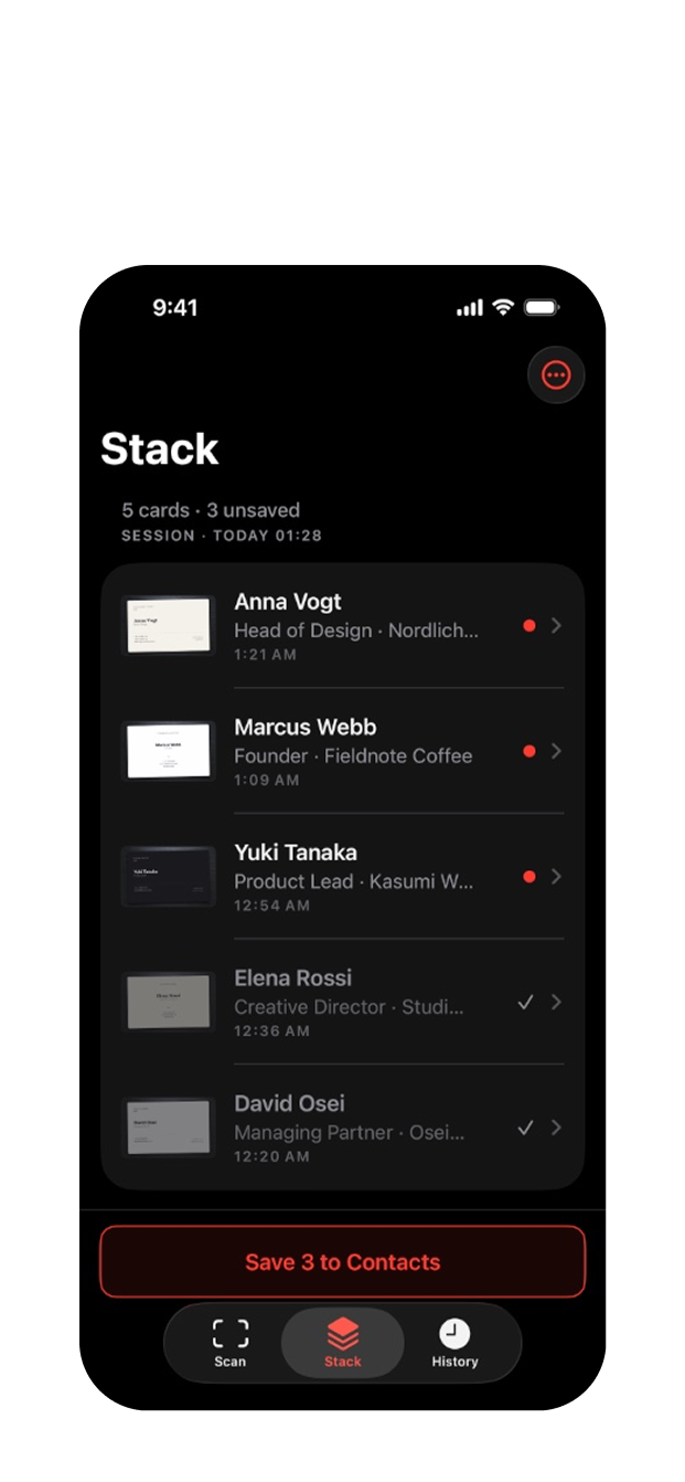 Save Directly to Apple Contacts